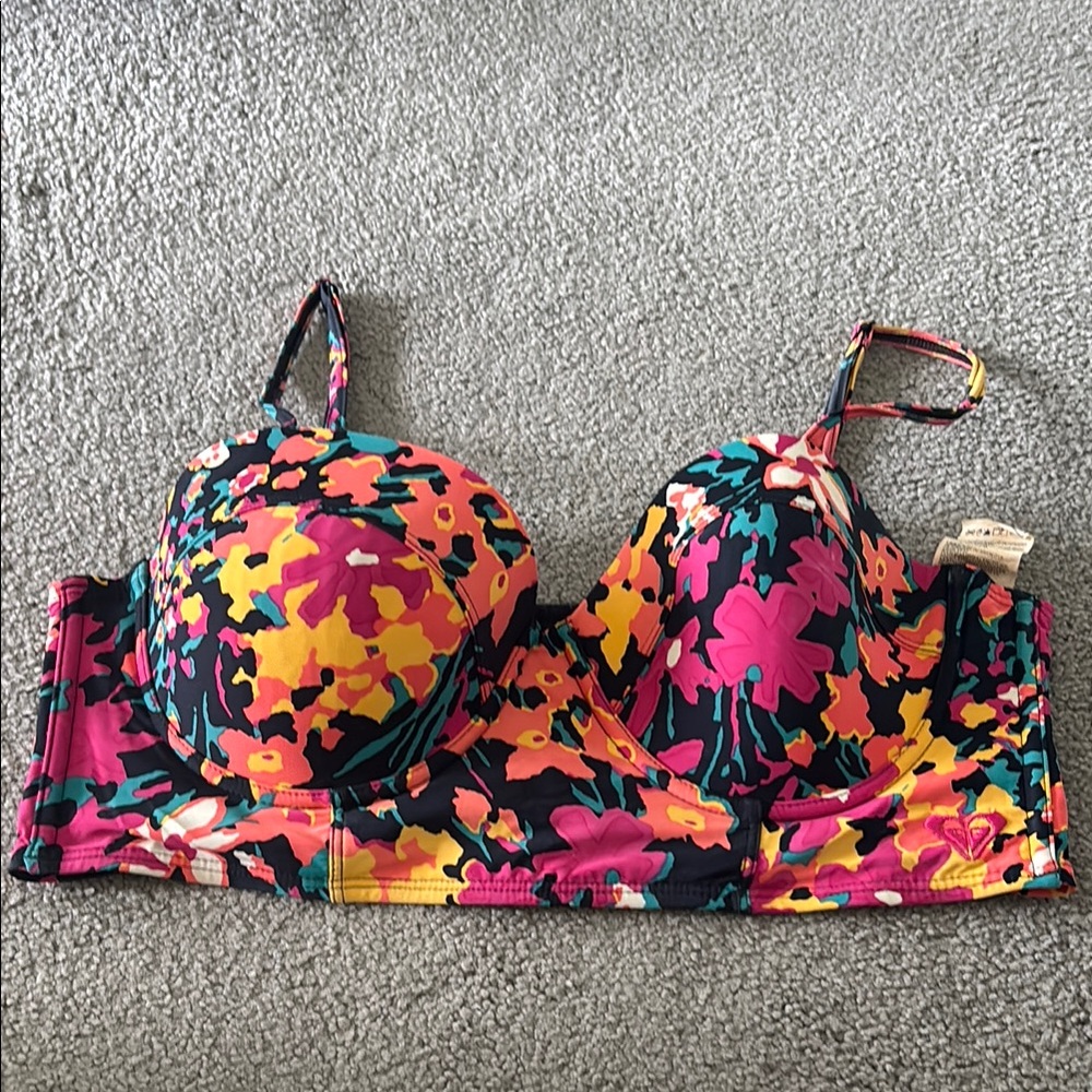 Floral Multicolor Women's Bra